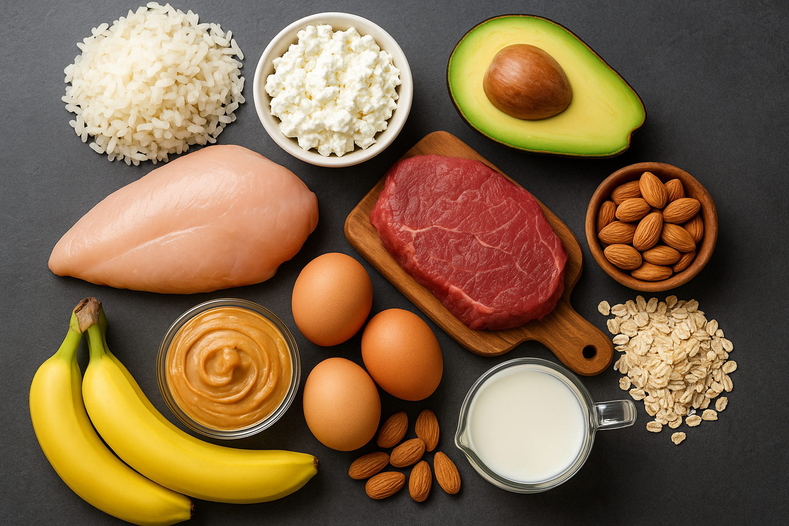 54 Best Bulking Foods for Clean Muscle Gains